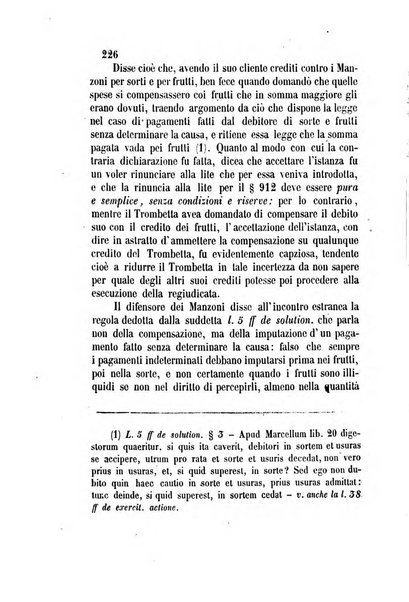 Giornale del Foro in cui si raccolgono le più importanti regiudicate dei supremi tribunali di Roma e dello Stato pontificio in materia civile