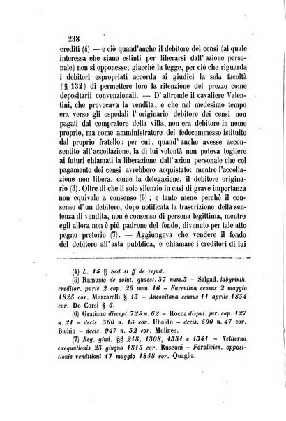 Giornale del Foro in cui si raccolgono le più importanti regiudicate dei supremi tribunali di Roma e dello Stato pontificio in materia civile