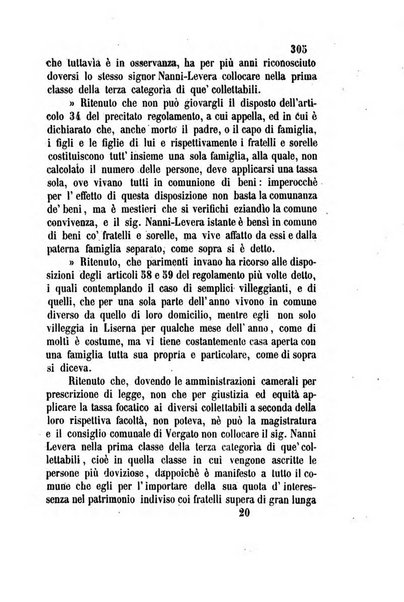 Giornale del Foro in cui si raccolgono le più importanti regiudicate dei supremi tribunali di Roma e dello Stato pontificio in materia civile