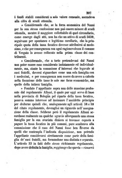 Giornale del Foro in cui si raccolgono le più importanti regiudicate dei supremi tribunali di Roma e dello Stato pontificio in materia civile