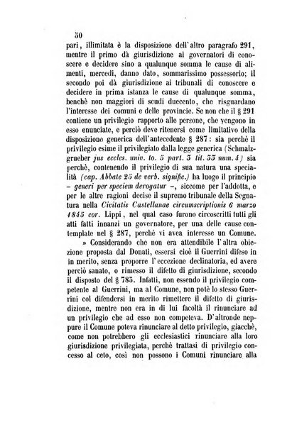 Giornale del Foro in cui si raccolgono le più importanti regiudicate dei supremi tribunali di Roma e dello Stato pontificio in materia civile