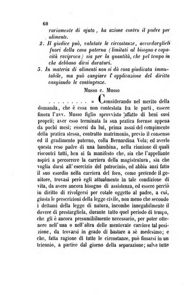 Giornale del Foro in cui si raccolgono le più importanti regiudicate dei supremi tribunali di Roma e dello Stato pontificio in materia civile