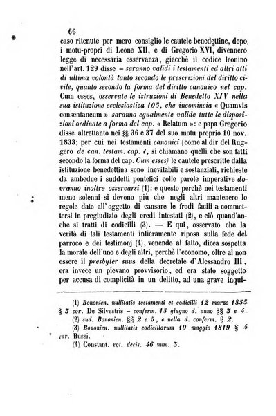 Giornale del Foro in cui si raccolgono le più importanti regiudicate dei supremi tribunali di Roma e dello Stato pontificio in materia civile