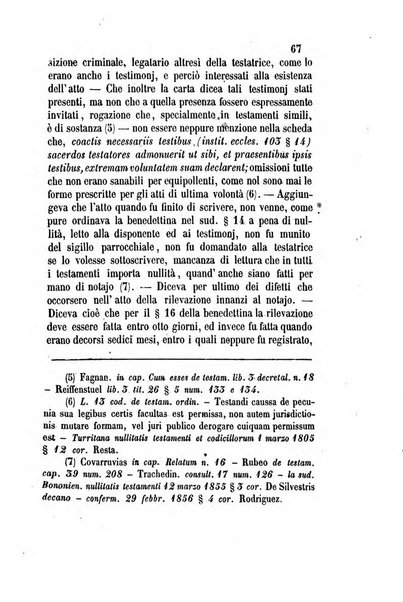 Giornale del Foro in cui si raccolgono le più importanti regiudicate dei supremi tribunali di Roma e dello Stato pontificio in materia civile