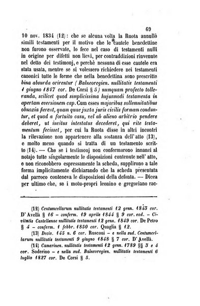 Giornale del Foro in cui si raccolgono le più importanti regiudicate dei supremi tribunali di Roma e dello Stato pontificio in materia civile