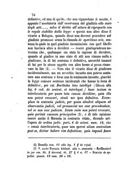 Giornale del Foro in cui si raccolgono le più importanti regiudicate dei supremi tribunali di Roma e dello Stato pontificio in materia civile