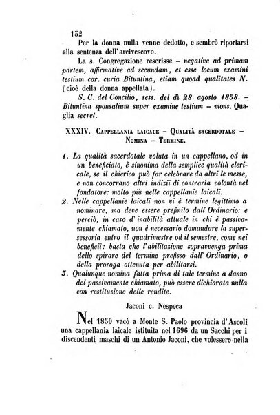 Giornale del Foro in cui si raccolgono le più importanti regiudicate dei supremi tribunali di Roma e dello Stato pontificio in materia civile