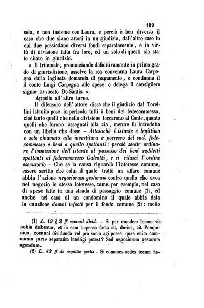 Giornale del Foro in cui si raccolgono le più importanti regiudicate dei supremi tribunali di Roma e dello Stato pontificio in materia civile