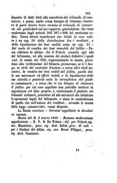 Giornale del Foro in cui si raccolgono le più importanti regiudicate dei supremi tribunali di Roma e dello Stato pontificio in materia civile