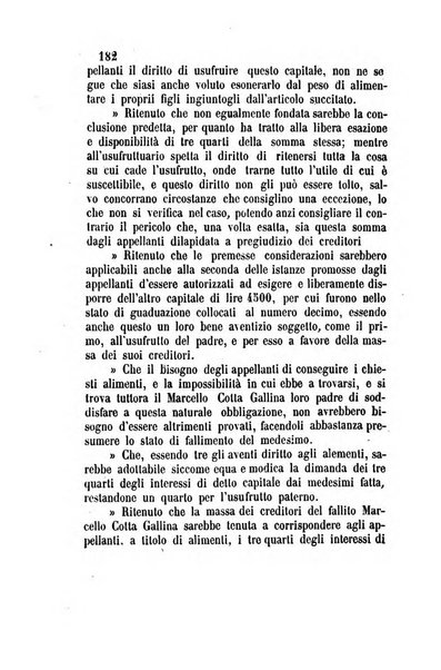 Giornale del Foro in cui si raccolgono le più importanti regiudicate dei supremi tribunali di Roma e dello Stato pontificio in materia civile