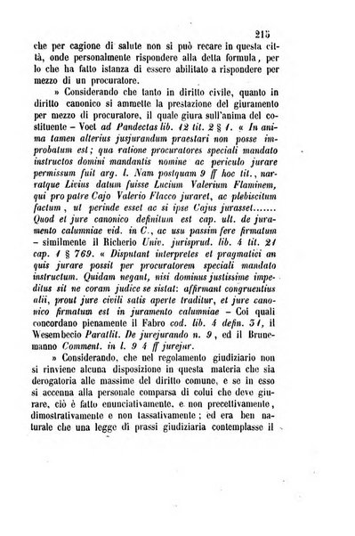 Giornale del Foro in cui si raccolgono le più importanti regiudicate dei supremi tribunali di Roma e dello Stato pontificio in materia civile