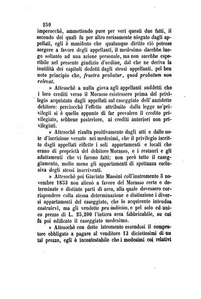 Giornale del Foro in cui si raccolgono le più importanti regiudicate dei supremi tribunali di Roma e dello Stato pontificio in materia civile