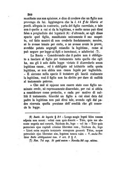 Giornale del Foro in cui si raccolgono le più importanti regiudicate dei supremi tribunali di Roma e dello Stato pontificio in materia civile