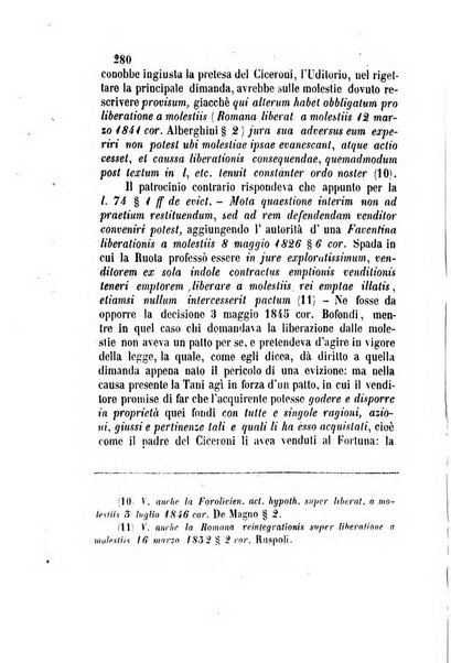 Giornale del Foro in cui si raccolgono le più importanti regiudicate dei supremi tribunali di Roma e dello Stato pontificio in materia civile