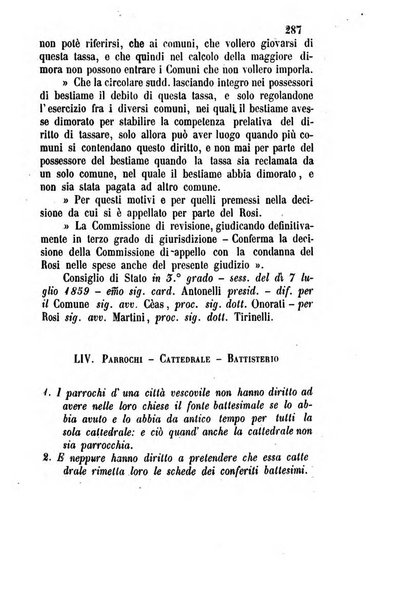 Giornale del Foro in cui si raccolgono le più importanti regiudicate dei supremi tribunali di Roma e dello Stato pontificio in materia civile