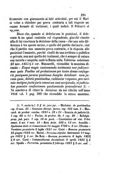 Giornale del Foro in cui si raccolgono le più importanti regiudicate dei supremi tribunali di Roma e dello Stato pontificio in materia civile