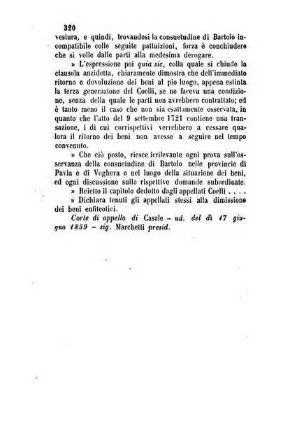 Giornale del Foro in cui si raccolgono le più importanti regiudicate dei supremi tribunali di Roma e dello Stato pontificio in materia civile