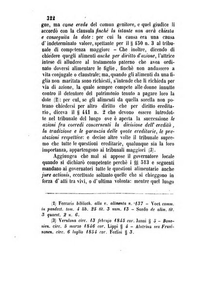 Giornale del Foro in cui si raccolgono le più importanti regiudicate dei supremi tribunali di Roma e dello Stato pontificio in materia civile