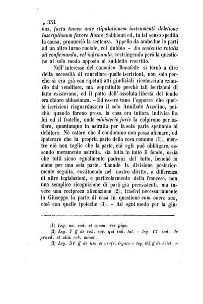 Giornale del Foro in cui si raccolgono le più importanti regiudicate dei supremi tribunali di Roma e dello Stato pontificio in materia civile