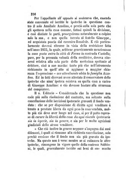 Giornale del Foro in cui si raccolgono le più importanti regiudicate dei supremi tribunali di Roma e dello Stato pontificio in materia civile