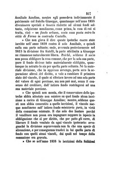 Giornale del Foro in cui si raccolgono le più importanti regiudicate dei supremi tribunali di Roma e dello Stato pontificio in materia civile