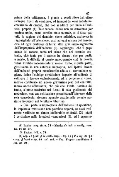 Giornale del Foro in cui si raccolgono le più importanti regiudicate dei supremi tribunali di Roma e dello Stato pontificio in materia civile