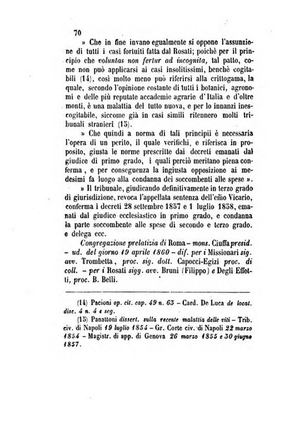 Giornale del Foro in cui si raccolgono le più importanti regiudicate dei supremi tribunali di Roma e dello Stato pontificio in materia civile