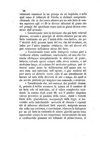 Giornale del Foro in cui si raccolgono le più importanti regiudicate dei supremi tribunali di Roma e dello Stato pontificio in materia civile