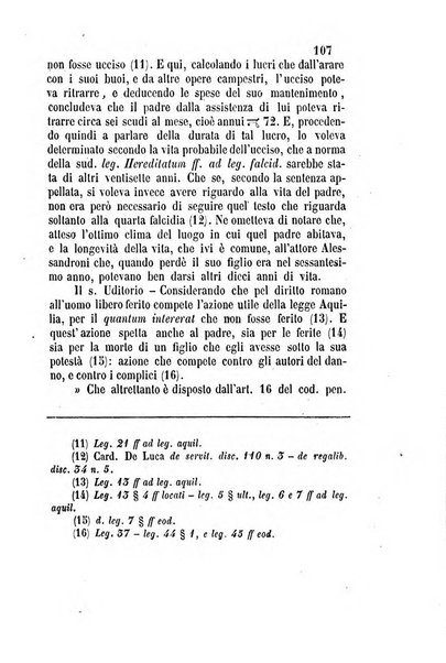 Giornale del Foro in cui si raccolgono le più importanti regiudicate dei supremi tribunali di Roma e dello Stato pontificio in materia civile