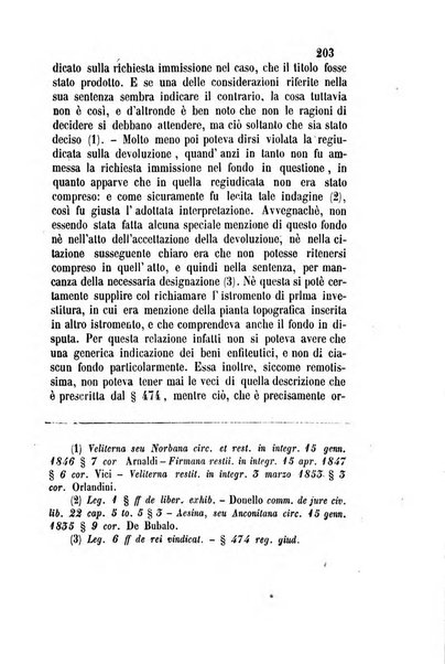 Giornale del Foro in cui si raccolgono le più importanti regiudicate dei supremi tribunali di Roma e dello Stato pontificio in materia civile