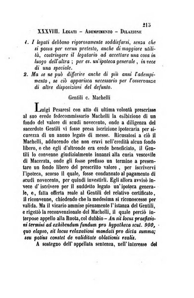 Giornale del Foro in cui si raccolgono le più importanti regiudicate dei supremi tribunali di Roma e dello Stato pontificio in materia civile