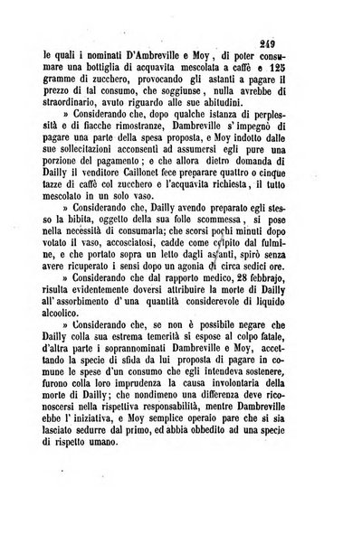 Giornale del Foro in cui si raccolgono le più importanti regiudicate dei supremi tribunali di Roma e dello Stato pontificio in materia civile