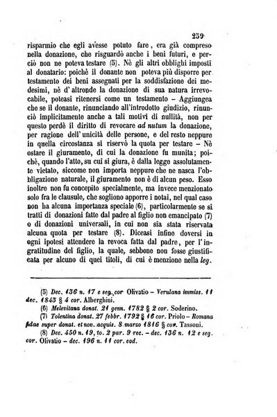 Giornale del Foro in cui si raccolgono le più importanti regiudicate dei supremi tribunali di Roma e dello Stato pontificio in materia civile