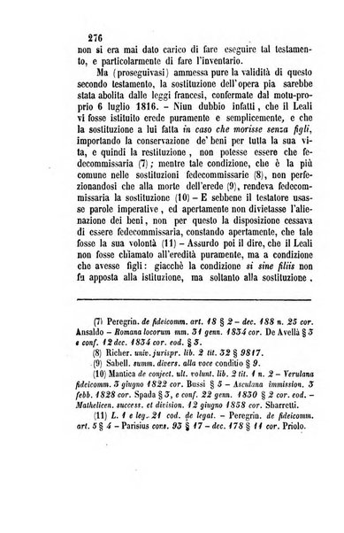 Giornale del Foro in cui si raccolgono le più importanti regiudicate dei supremi tribunali di Roma e dello Stato pontificio in materia civile