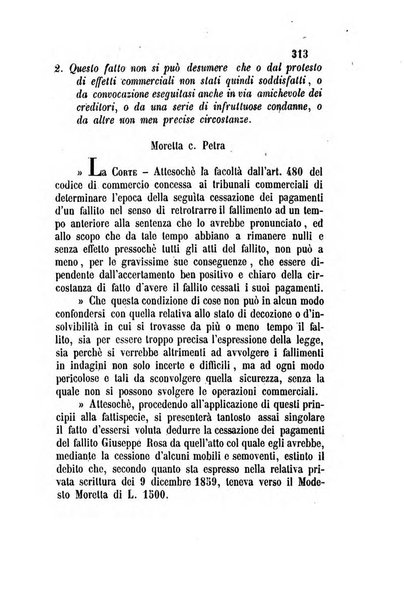 Giornale del Foro in cui si raccolgono le più importanti regiudicate dei supremi tribunali di Roma e dello Stato pontificio in materia civile