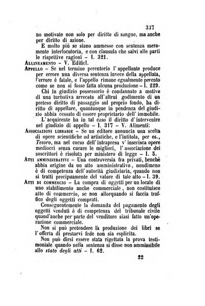 Giornale del Foro in cui si raccolgono le più importanti regiudicate dei supremi tribunali di Roma e dello Stato pontificio in materia civile