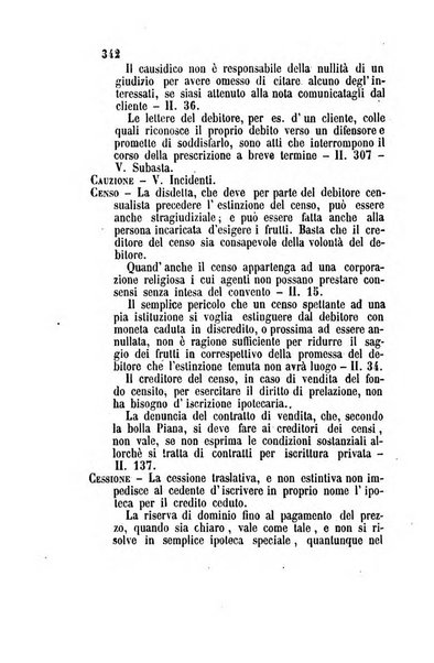 Giornale del Foro in cui si raccolgono le più importanti regiudicate dei supremi tribunali di Roma e dello Stato pontificio in materia civile