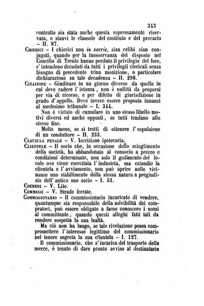 Giornale del Foro in cui si raccolgono le più importanti regiudicate dei supremi tribunali di Roma e dello Stato pontificio in materia civile