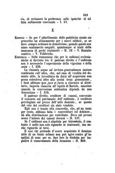 Giornale del Foro in cui si raccolgono le più importanti regiudicate dei supremi tribunali di Roma e dello Stato pontificio in materia civile