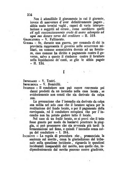 Giornale del Foro in cui si raccolgono le più importanti regiudicate dei supremi tribunali di Roma e dello Stato pontificio in materia civile