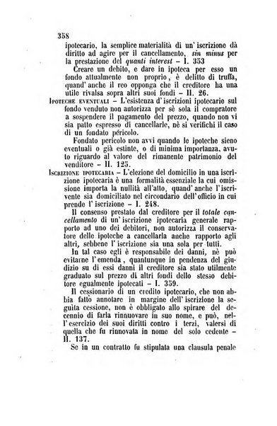 Giornale del Foro in cui si raccolgono le più importanti regiudicate dei supremi tribunali di Roma e dello Stato pontificio in materia civile