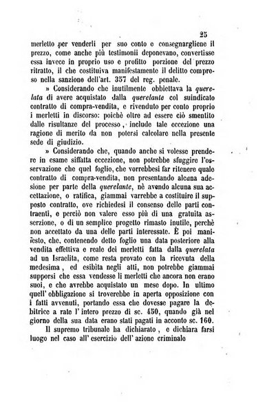 Giornale del Foro in cui si raccolgono le più importanti regiudicate dei supremi tribunali di Roma e dello Stato pontificio in materia civile