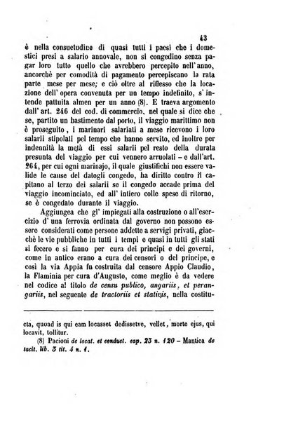 Giornale del Foro in cui si raccolgono le più importanti regiudicate dei supremi tribunali di Roma e dello Stato pontificio in materia civile