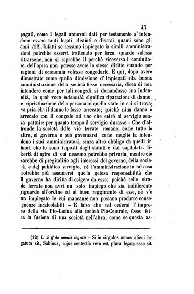 Giornale del Foro in cui si raccolgono le più importanti regiudicate dei supremi tribunali di Roma e dello Stato pontificio in materia civile