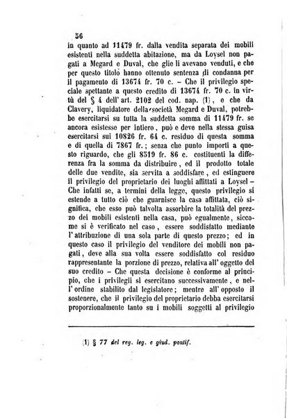 Giornale del Foro in cui si raccolgono le più importanti regiudicate dei supremi tribunali di Roma e dello Stato pontificio in materia civile