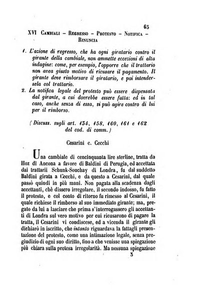 Giornale del Foro in cui si raccolgono le più importanti regiudicate dei supremi tribunali di Roma e dello Stato pontificio in materia civile