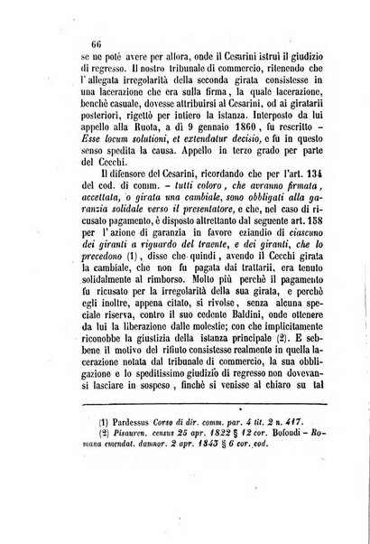 Giornale del Foro in cui si raccolgono le più importanti regiudicate dei supremi tribunali di Roma e dello Stato pontificio in materia civile