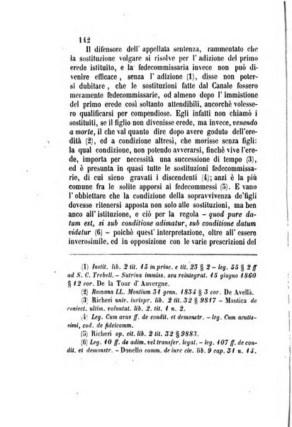 Giornale del Foro in cui si raccolgono le più importanti regiudicate dei supremi tribunali di Roma e dello Stato pontificio in materia civile