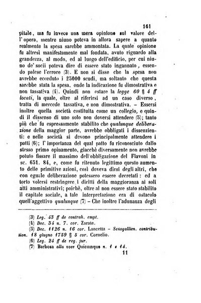 Giornale del Foro in cui si raccolgono le più importanti regiudicate dei supremi tribunali di Roma e dello Stato pontificio in materia civile