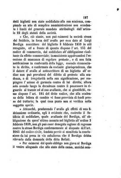 Giornale del Foro in cui si raccolgono le più importanti regiudicate dei supremi tribunali di Roma e dello Stato pontificio in materia civile